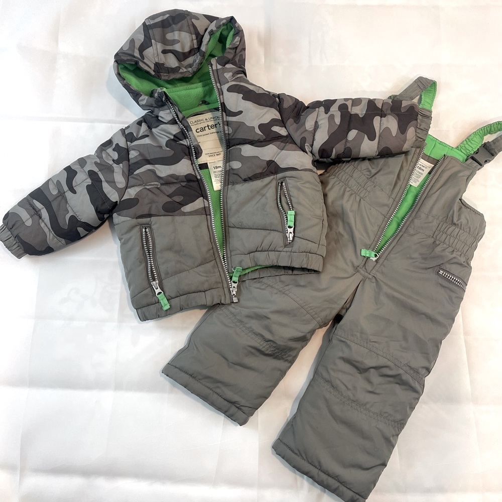 18 mos cost and snow pants set